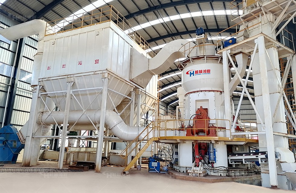 大理石磨粉生產(chǎn)線——HLM立式磨粉機