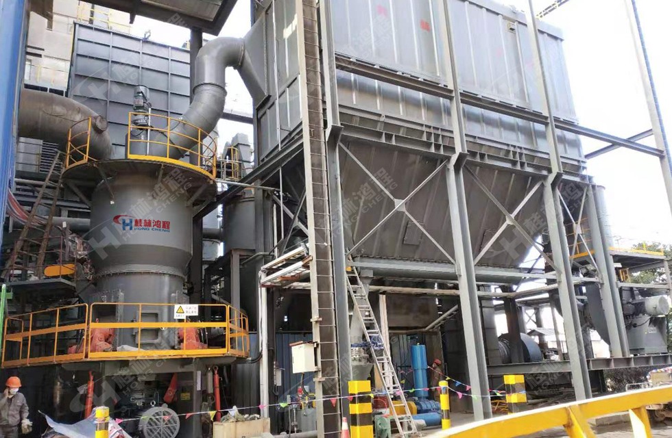鋰輝石立磨機——桂林鴻程HLM立式磨粉機