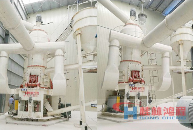 桂林鴻程氧化鈣超細(xì)立磨HLMX1100客戶現(xiàn)場(chǎng)圖