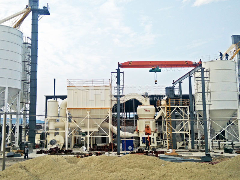 磨粉生產(chǎn)線，礦渣磨粉生產(chǎn)線，礦渣磨粉機(jī)，立式磨粉機(jī)，立磨，磨粉機(jī)械，磨粉機(jī)價(jià)格，桂林鴻程
