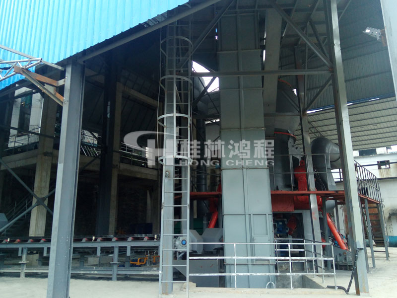 煅燒石油焦，磨粉生產(chǎn)線，立式磨粉機(jī)，石油焦磨粉機(jī)，立磨，磨粉設(shè)備，磨粉機(jī)械，桂林鴻程