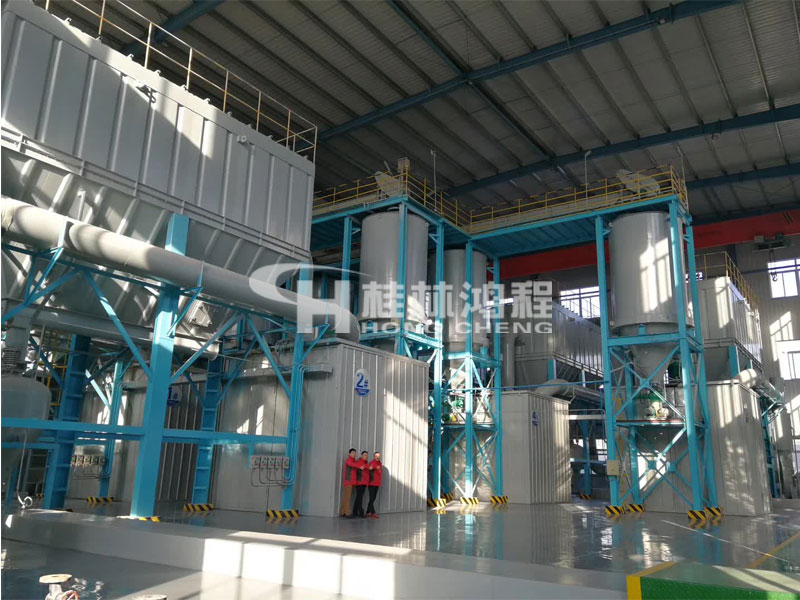 石灰石礦廠,5臺超細磨粉機,磨粉生產線,環輥磨