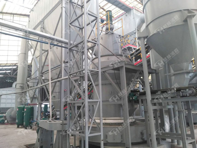 水泥生頁巖，水泥生頁巖磨粉機，立式磨粉機，立磨，磨粉機價格，磨粉機廠家，客戶現場