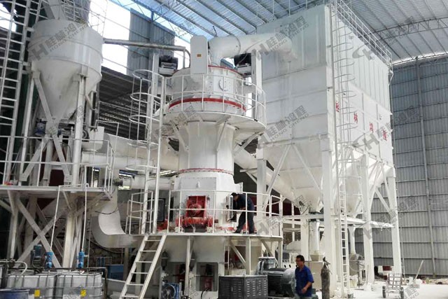 桂林鴻程超細(xì)立式磨粉機(jī)HLMX系列——沸石微粉磨